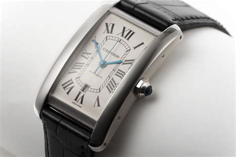 cost of cartier tank watch|cartier americaine tank watch price.